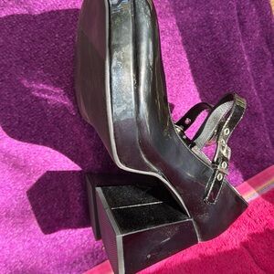 torrid Black Platform Mary Jane Heels